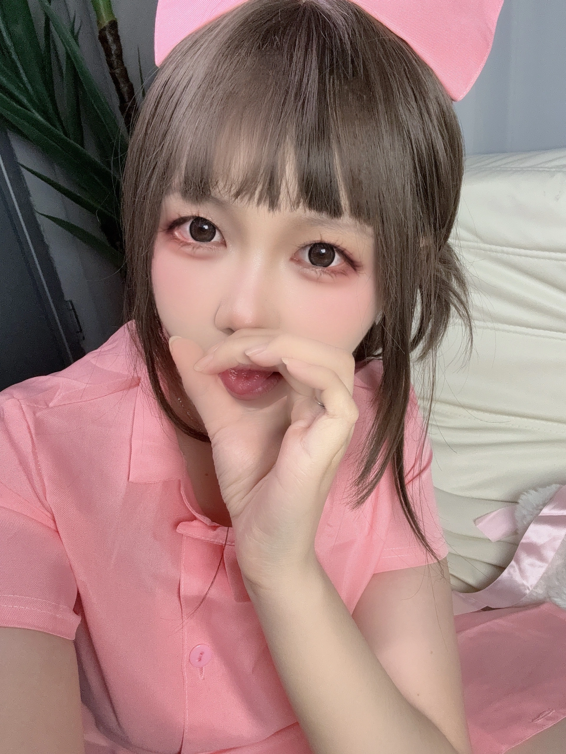 洛桑w伊梓 – NO.018 25年7月会员专属 粉护士 1